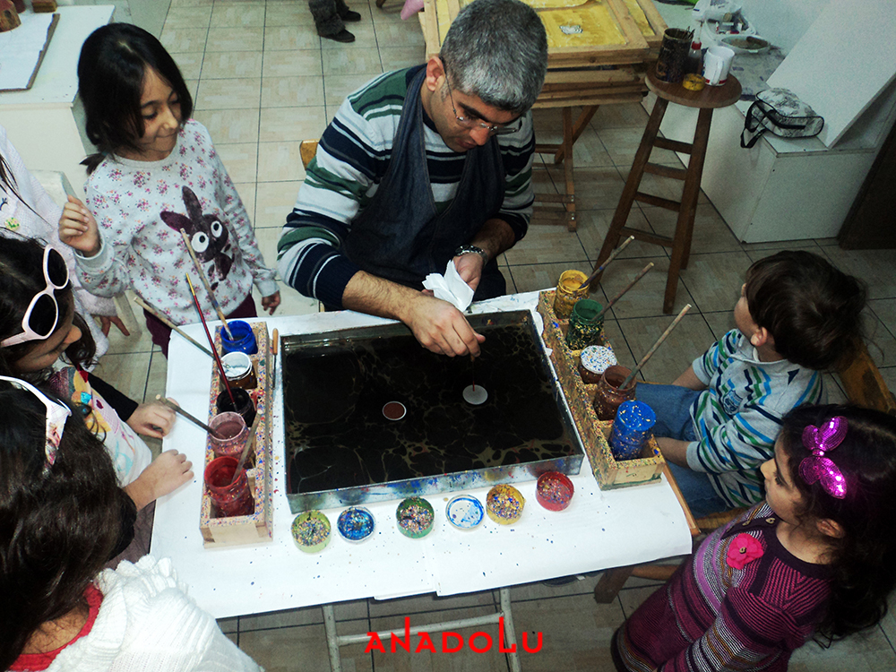 Çocuklar İçin Özel Ebru Eğitimleri Ankara