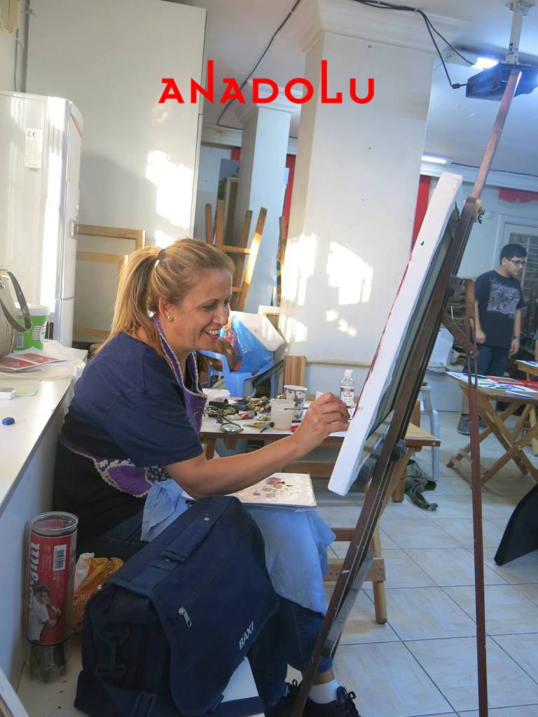 Yağlı boya Çalışmaları Hobi Grubu Dersleri Ankara