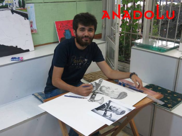 Karakalem Çalışan Hobi Grubu Çizimleri Ankara
